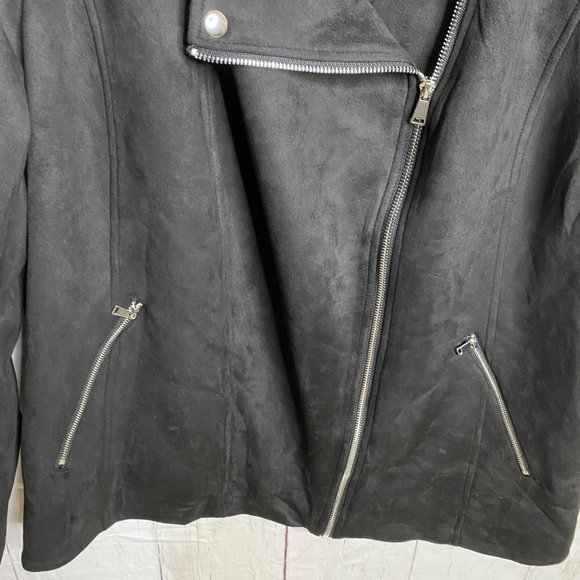 Heart Yours Womens Jacket Polyester Black EUR 58-60 NWT - Picture 7 of 9